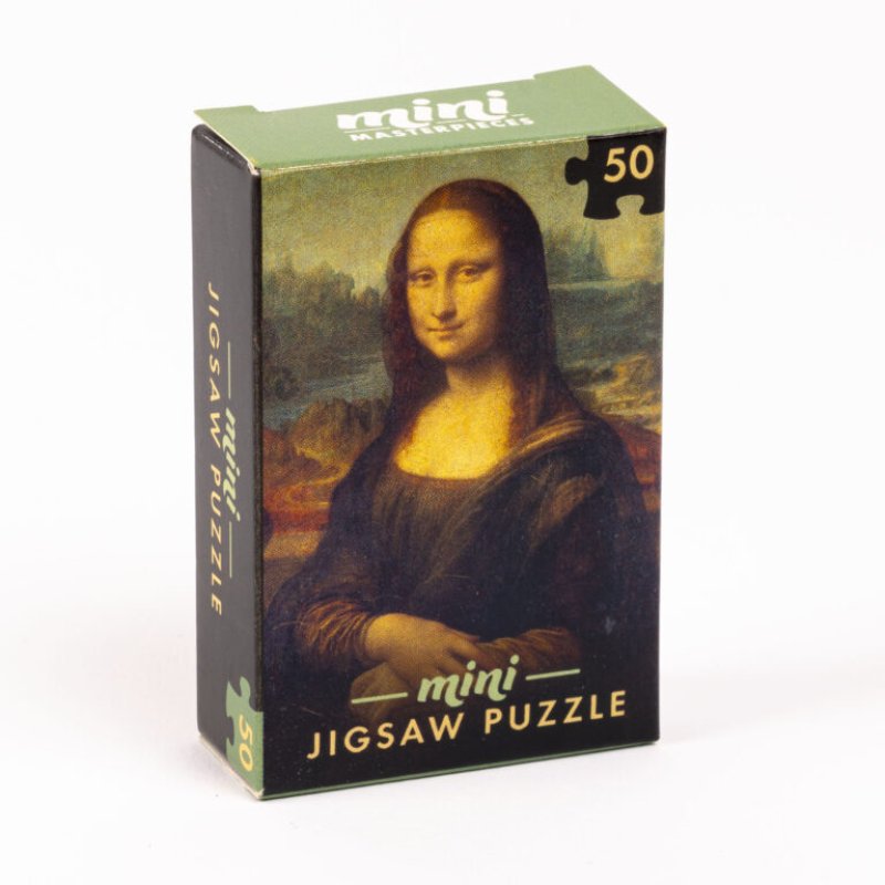 Jigsaw Puzzle 50 Pieces - Mini Mona Lisa, La Gioconda - Professor Puzzle