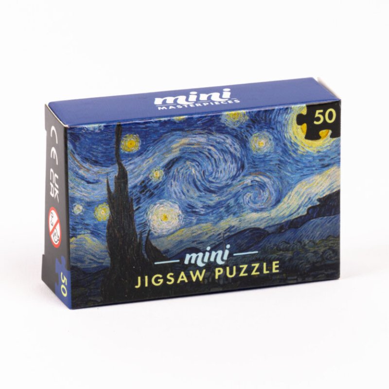 Jigsaw Puzzle 50 Pieces - Mini The Starry Night - Professor Puzzle