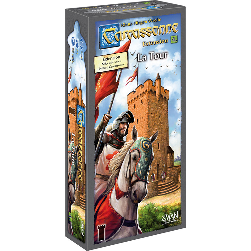 Carcassonne - Extension 4 La Tour - Ancienne édition