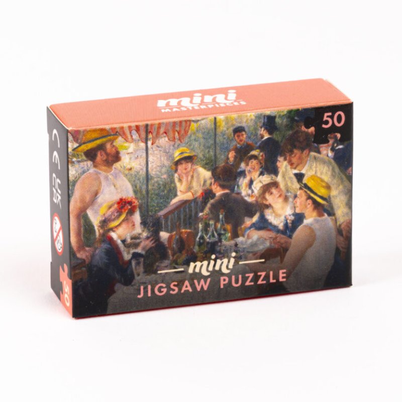 Jigsaw Puzzle 50 Pieces - Mini Luncheon of the Boating Party - Professor Puzzle