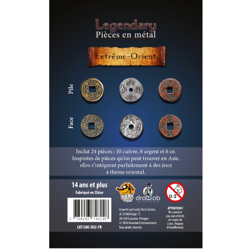Legendary Metal Coins - Far East set