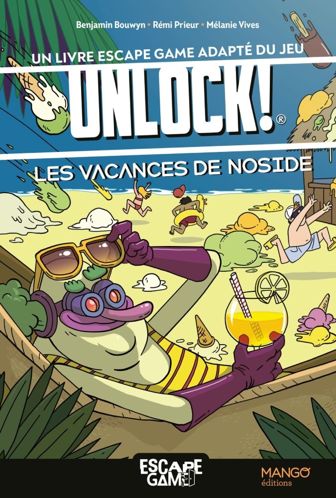 Livre Escape Game Unlock!  - Les Vacances de Noside