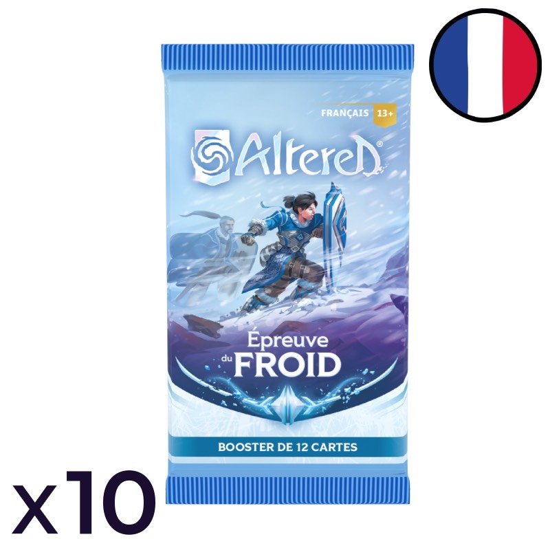 Set of 10 Trial by Frost booster packs - Altered FR