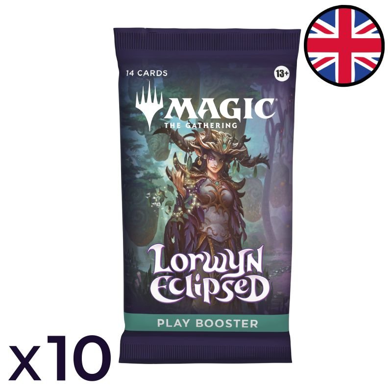 Lot de 10 boosters de jeu Lorwyn éclipsé - Magic EN