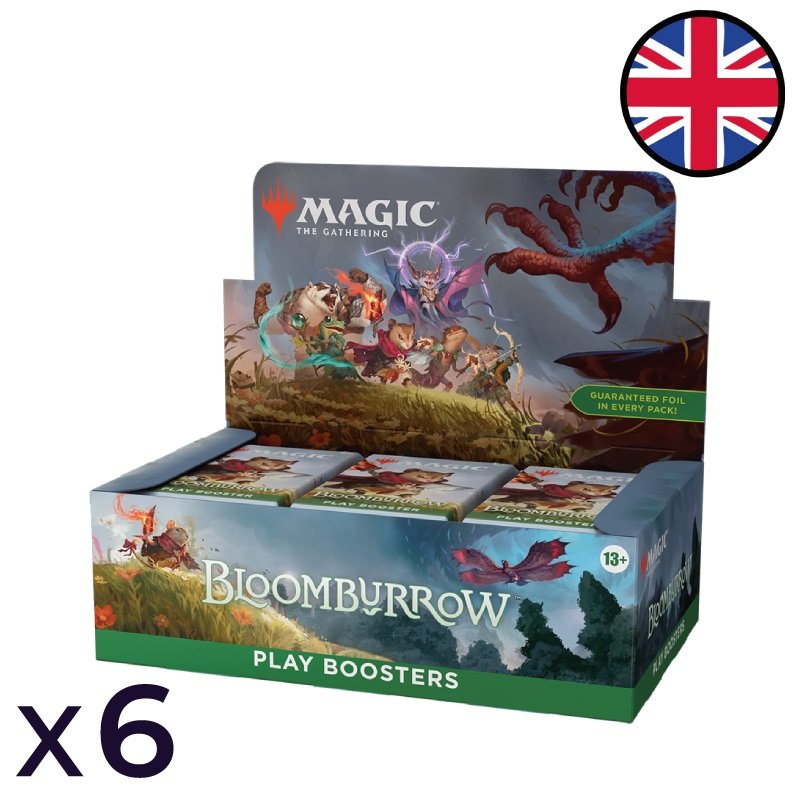 Bloomburrow Set of 6 Displays of 36 Play Boosters - Magic EN