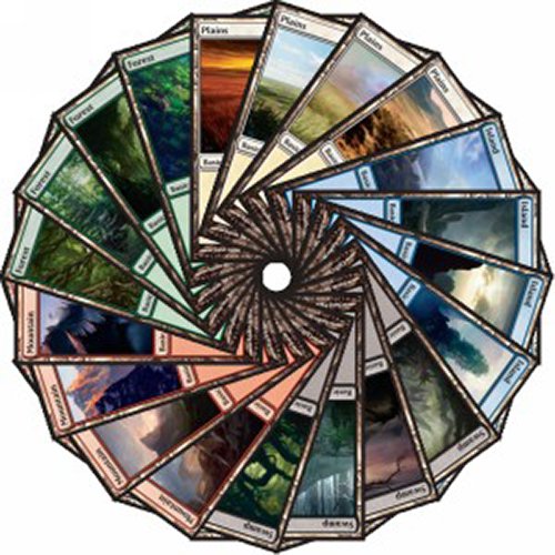 Lot de 150 terrains de base - Magic