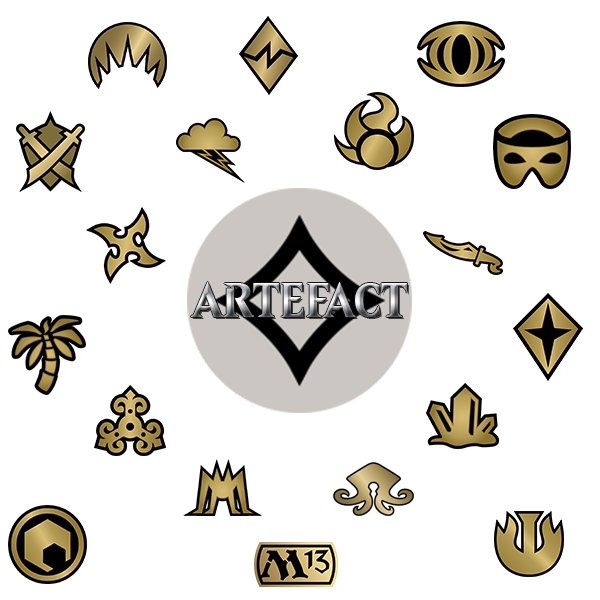 Lot de 10 Rares Artefacts - FR/EN