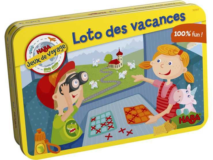 Jeux de Voyage : Loto des Vacances