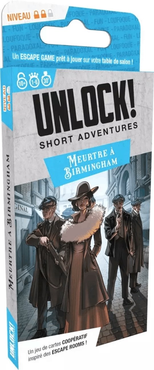 Unlock! Short Adventures : Meurtre à Birmingham