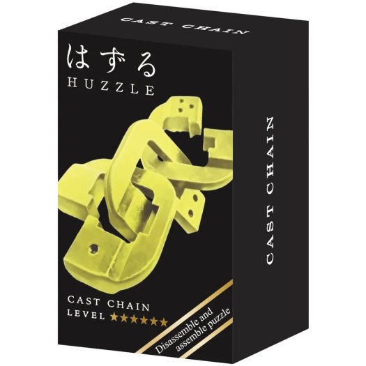 Casse-tête Huzzle mini : Cast Chain doré Difficulté 6/6