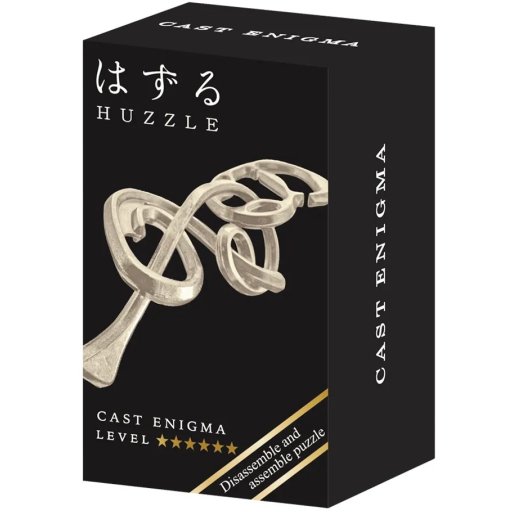 Casse-tête Huzzle mini : Cast Enigma argenté Difficulté 6/6