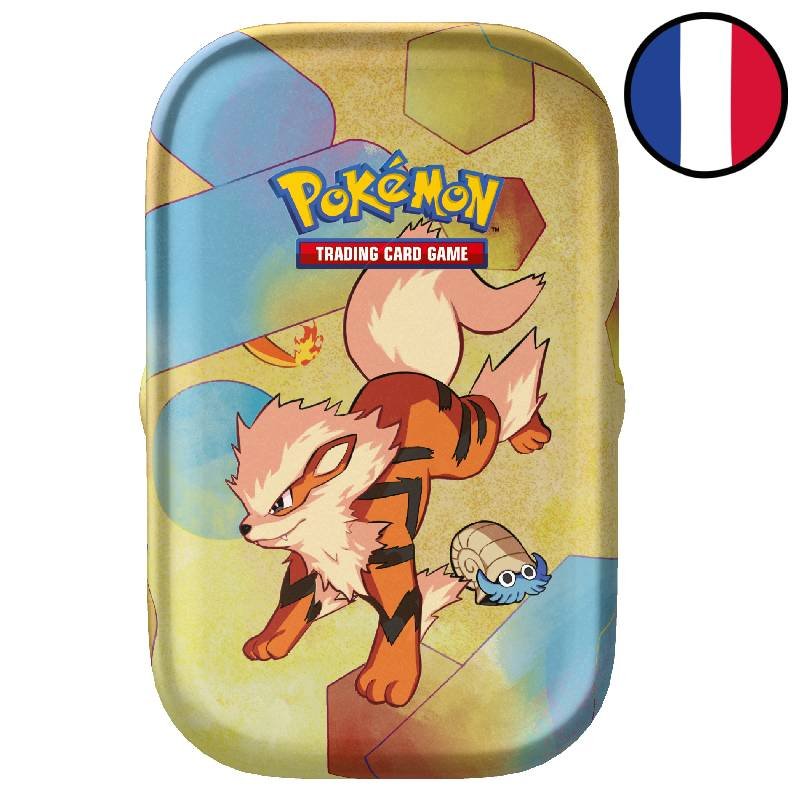 Mini Tin Arcanin et Amonita Écarlate et Violet : 151 - Pokémon FR
