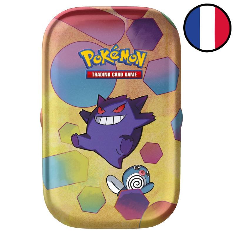 Mini Tin Ectoplasma et Ptitard Écarlate et Violet : 151 - Pokémon FR