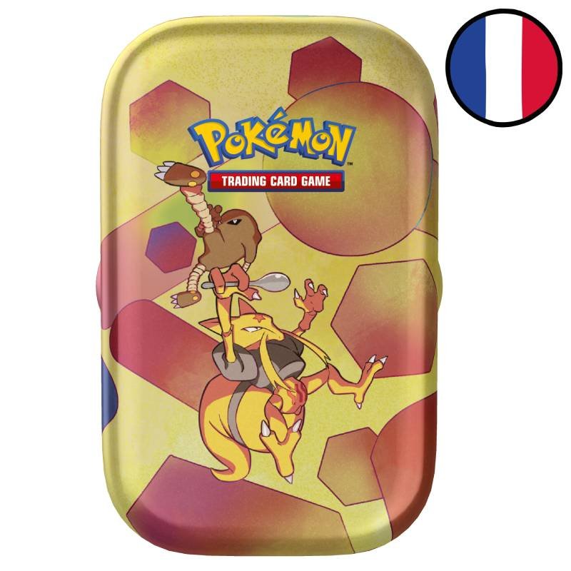 Mini Tin Kadabra et Kicklee Écarlate et Violet : 151 - Pokémon FR