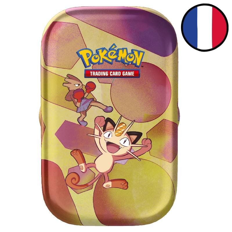 Mini Tin Miaouss et Tygnon Écarlate et Violet : 151 - Pokémon FR