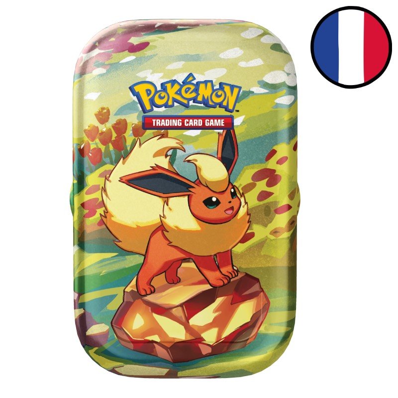 Mini Tin Pyroli Écarlate et Violet : Évolutions Prismatiques - Pokémon FR
