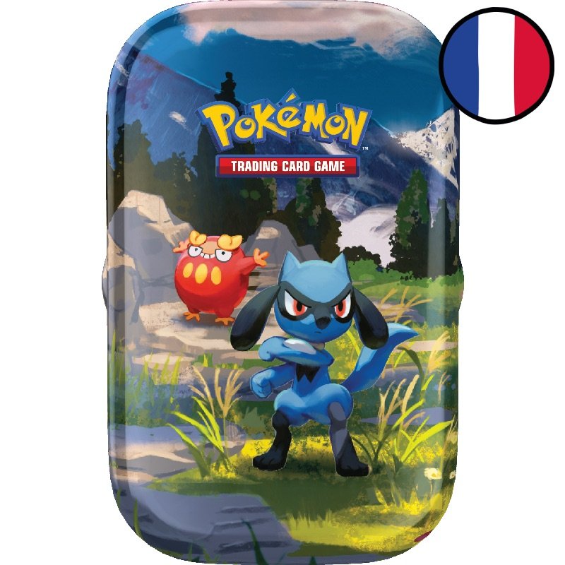 Mini Tin Méga-Évolution – Héros Transcendants - Riolu & Darumarond - Pokémon FR