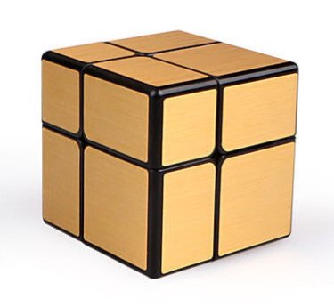Qiyi - Cube QiYi Miroir Or 2x2
