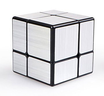 Qiyi - Cube QiYi Miroir Argent 2x2