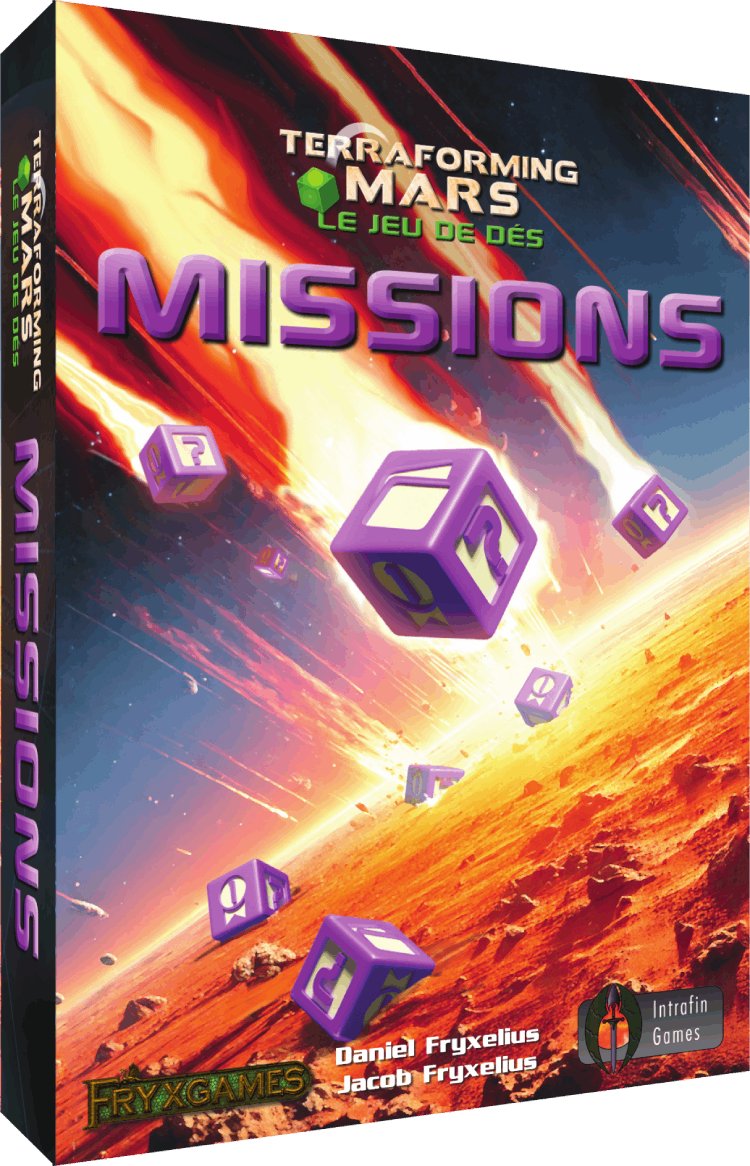 Missions - Extension Terraforming Mars : Le Jeu de Dés 