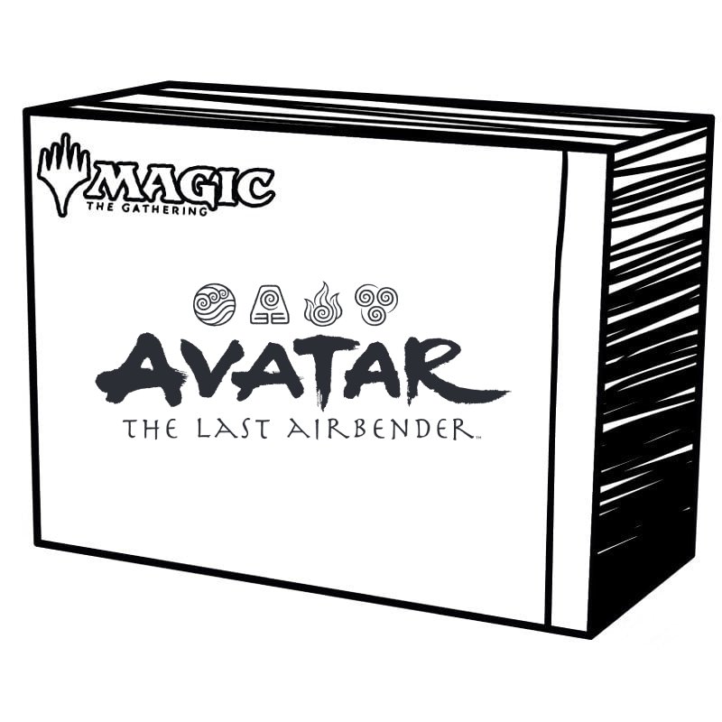 Magic: The Gathering | Avatar: The Last Airbender Bundle Illustrated Storage Box - Magic