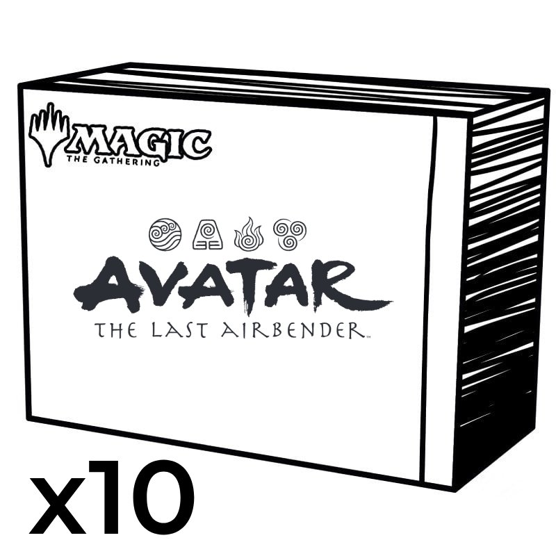 Magic: The Gathering | Avatar: The Last Airbender Set of 10 Bundle Illustrated Storage Boxes - Magic