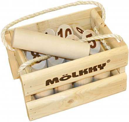 Mölkky - Coffret en Bois