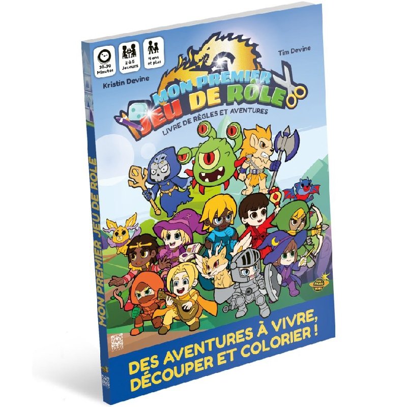 Mon Premier Jeu de Rôle - Livre de règles et aventures