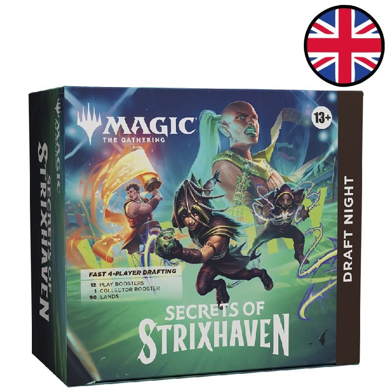 Coffret Soirée de draft Les Secrets de Strixhaven - Magic EN
