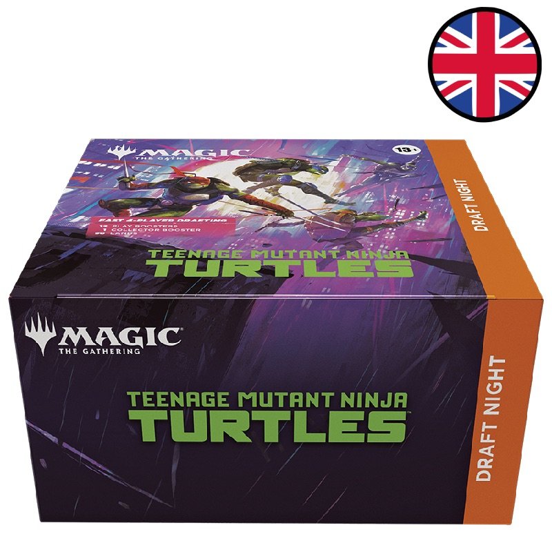 Coffret Soirée de draft Les Tortues Ninja - Magic EN