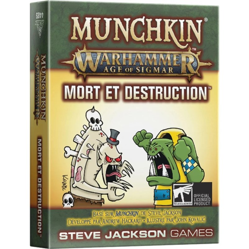 Munchkin Age of Sigmar - Mort et Destruction Expansion