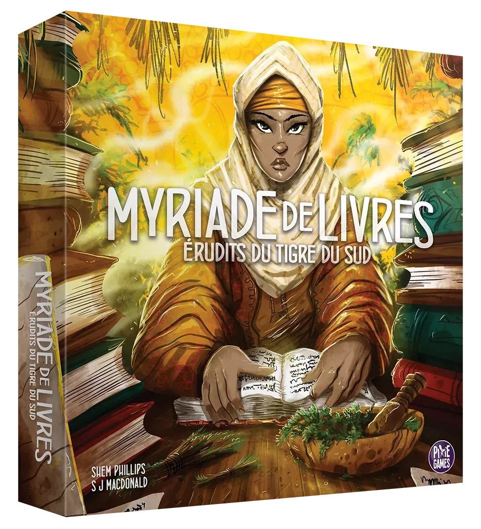 Érudits du Tigre du Sud - Extension Myriade De Livres