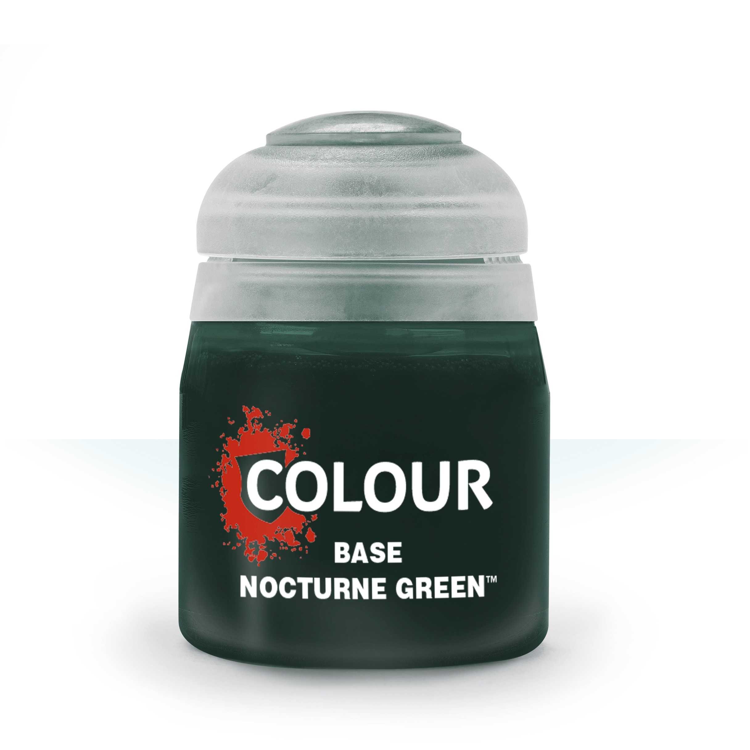 Pot of Base Nocturne Green paint 12ml 21-43 - Citadel