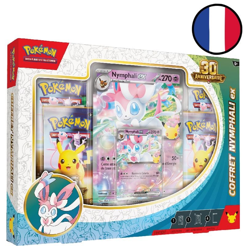 Coffret 30e Anniversaire - Nymphali-ex - Pokémon FR