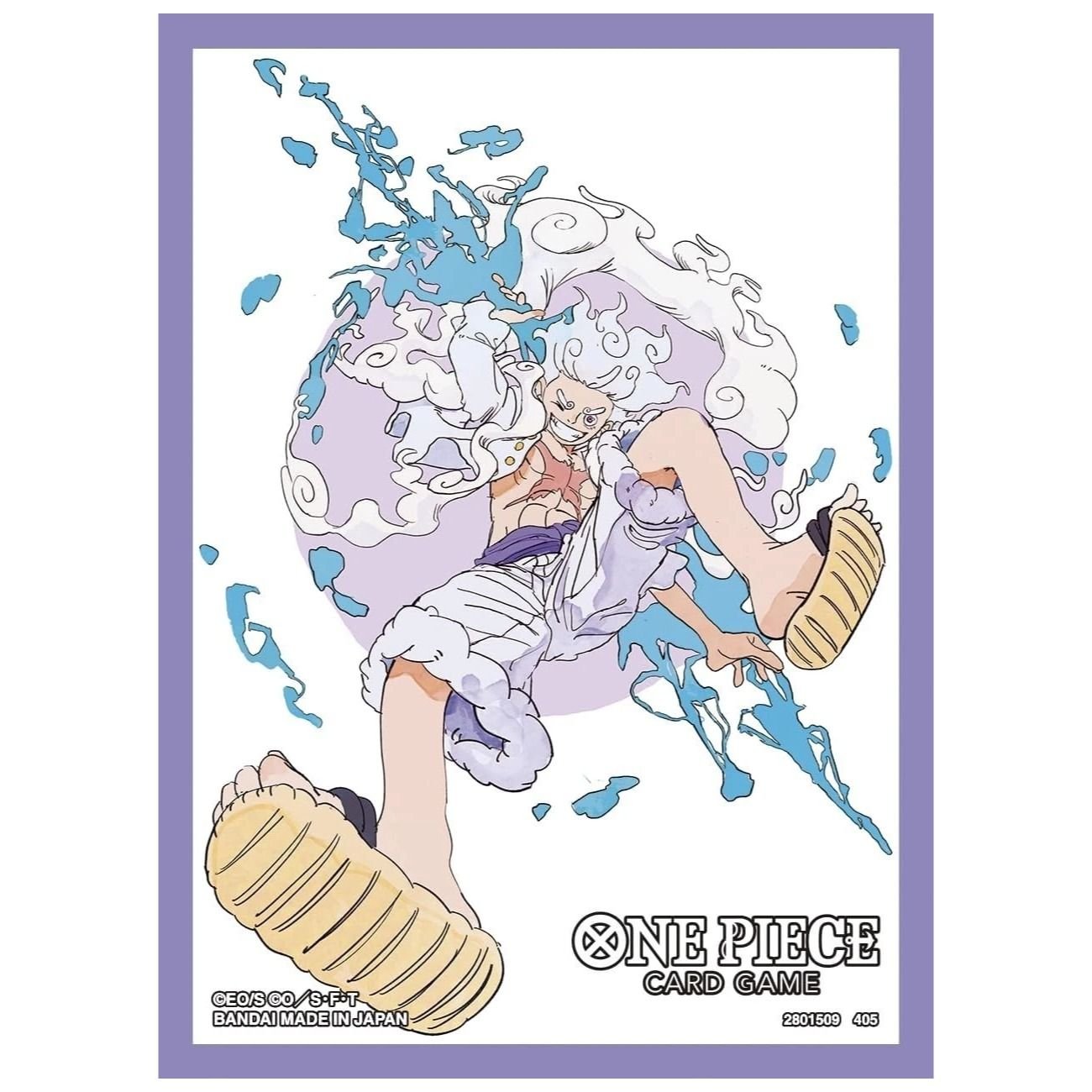 70 Pochettes Format Standard - Official Sleeves 12 - Monkey D. Luffy - One Piece