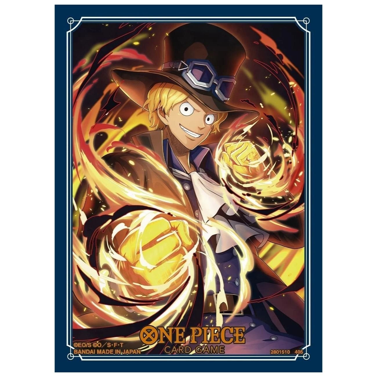 70 Pochettes Format Standard - Official Sleeves 12 - Sabo - One Piece