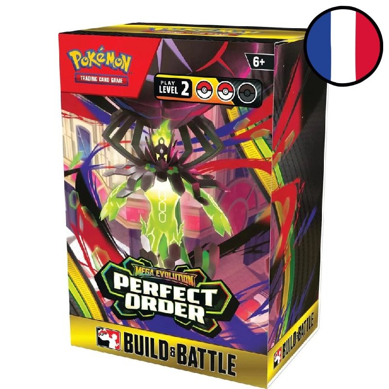 Mega Evolution – Perfect Order Build & Battle Box Prerelease Pack - Pokémon FR