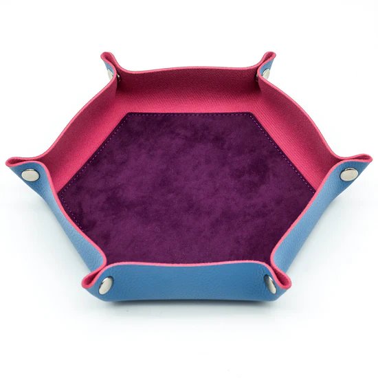 Piste de Dés Souple 17.8cm Violet et Magenta - Loisirs Nouveaux