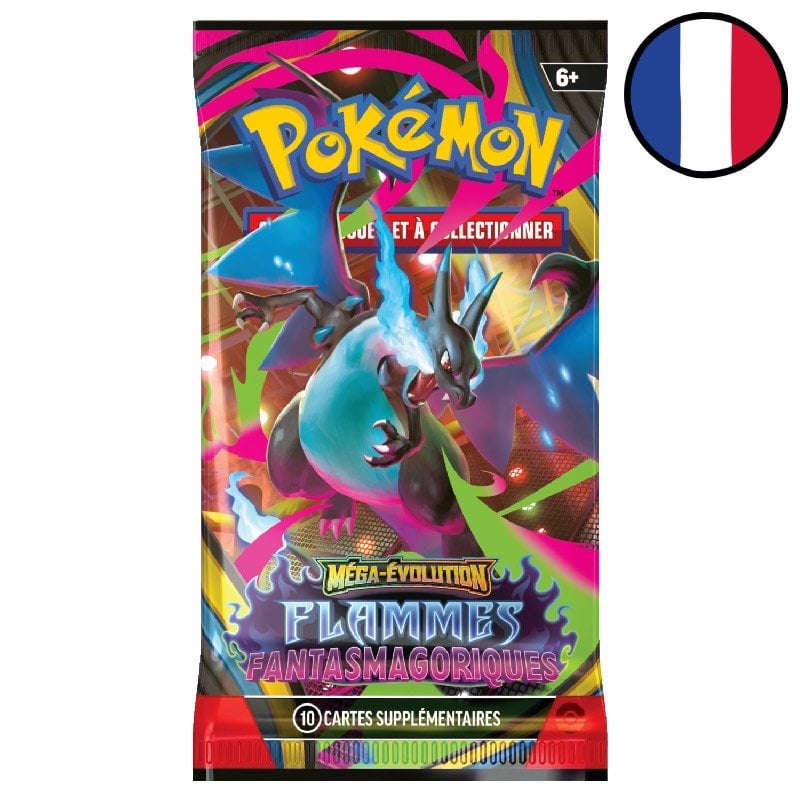 Booster Méga-Évolution – Flammes Fantasmagoriques - Pokémon FR