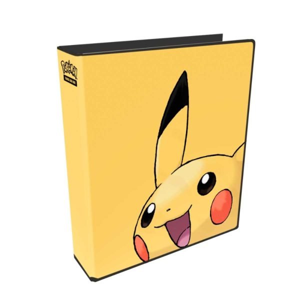 Yellow Pokémon 3-Ring Pikachu album - Ultra Pro