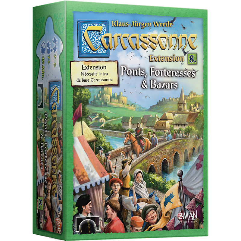 Carcassonne - Jeux de société 