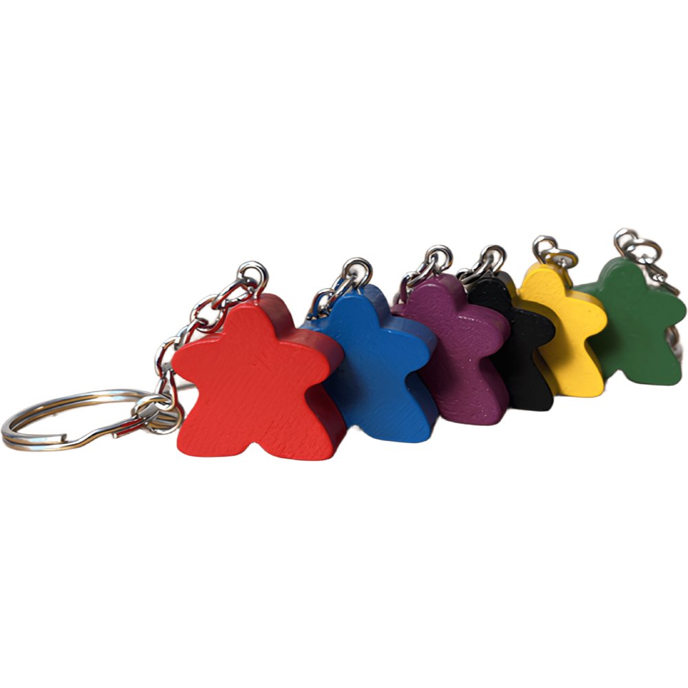 Porte-Clés Meeple - Bleu 