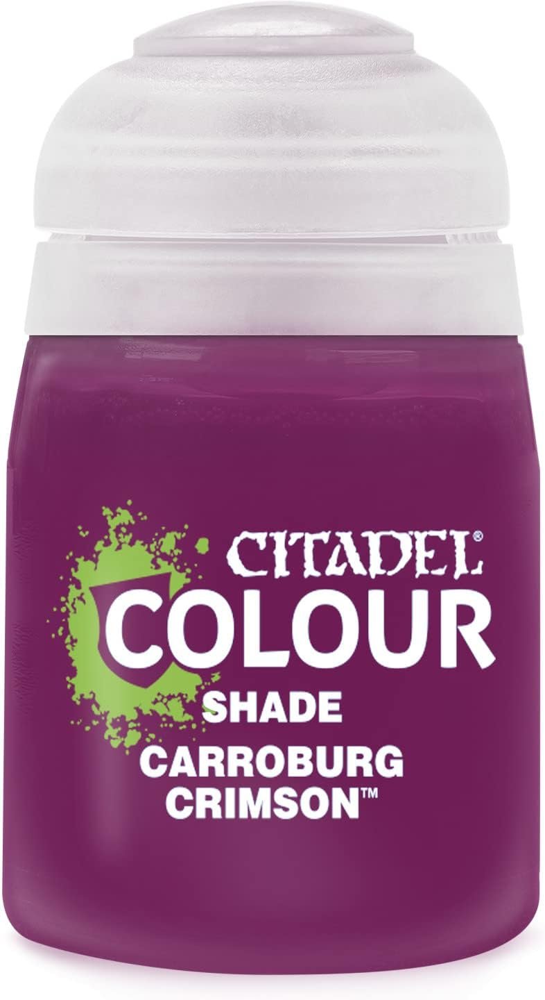 Pot of Shade Carroburg Crimson paint 18ml 24-13 - Citadel Colour