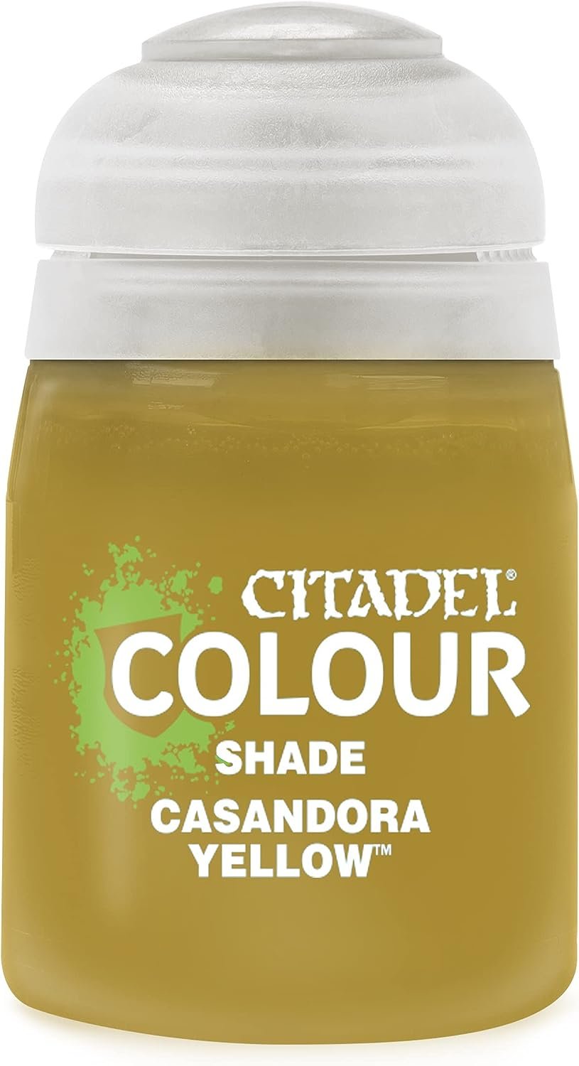 Pot of Shade Casandora Yellow paint 18ml 24-18 - Citadel Colour