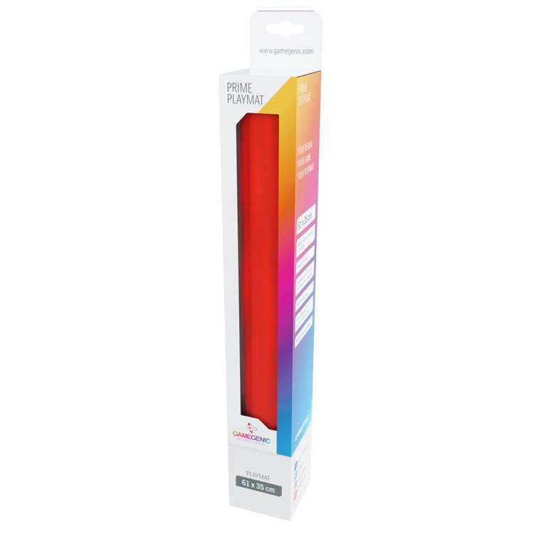 Prime Playmat 2mm Rouge - Gamegenic