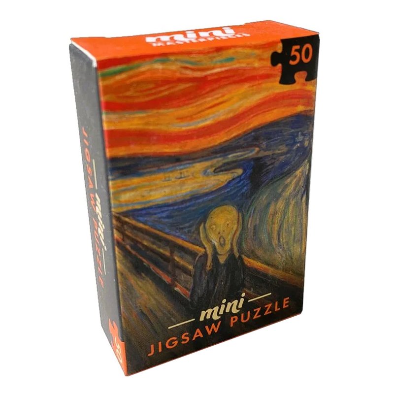 Jigsaw Puzzle 50 Pieces - Mini The Scream - Professor Puzzle