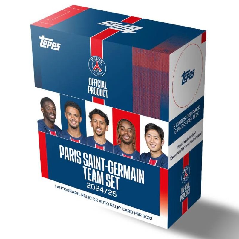 Paris Saint-Germain Team Set 2024/25 - Topps