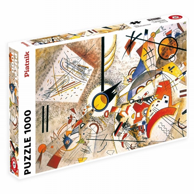 Puzzle 1000 pièces Art - Kandinsky : Bustling Aquarelle - Piatnik