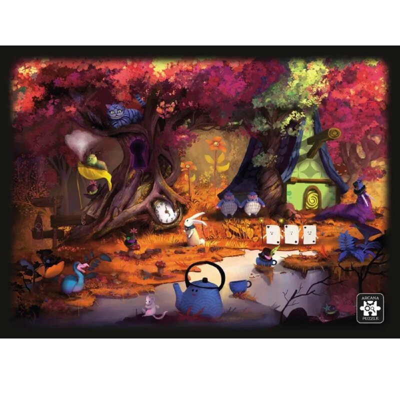 Jigsaw Puzzle 1000 Pieces - Alice in Wonderland - Arcana
