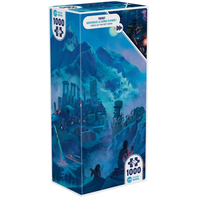 Jigsaw Puzzle 1000 Pieces - Twist Ancient Megalith - Iello